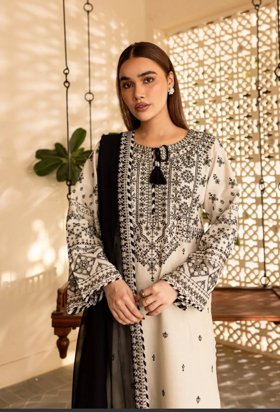 Arfa Embroidered Stitched 3pcs FZ Collection