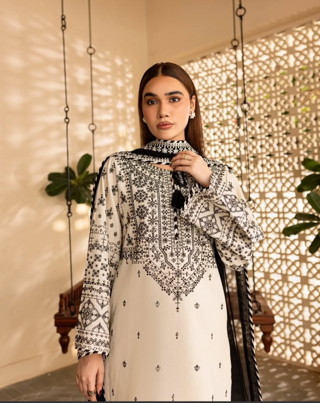 Arfa Embroidered Stitched 3pcs FZ Collection