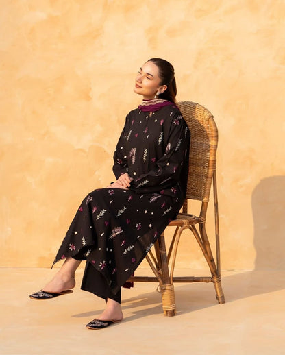 Afshah Embroiderd 3pcs