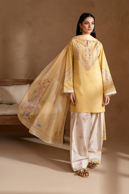 Benish Embroidered 3pcs